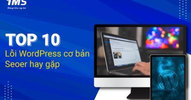 Top 10 lỗi WordPress cơ bản SEOer hay gặp