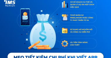 Viết App, thiết kế app cần bao nhiêu tiền? Mẹo để tiết kiệm chi phí