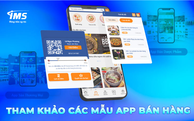 Tham khảo các mẫu App bán hàng