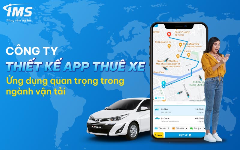 Khái niệm về App thuê xe và Công ty thiết kế App thuê xe