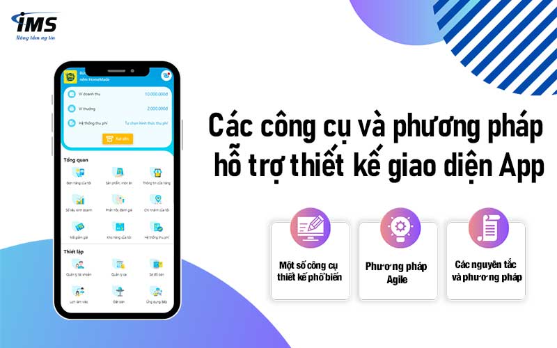 Các công cụ và phương pháp hỗ trợ thiết kế giao diện App