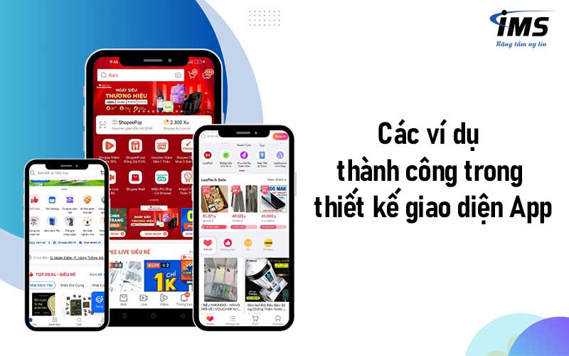 Các ví dụ thành công trong thiết kế giao diện App