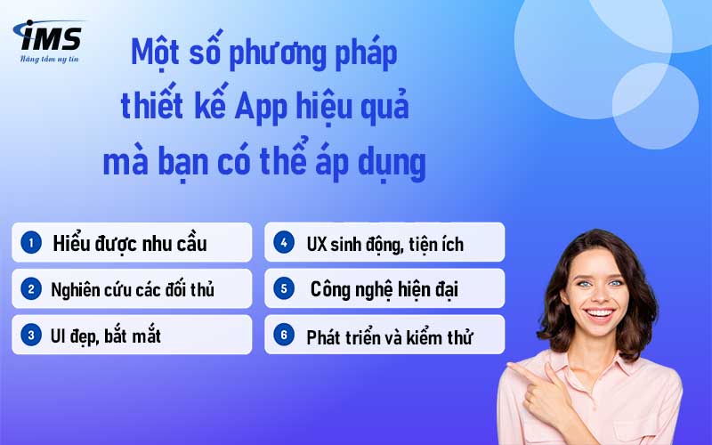 Một số phương pháp thiết kế App hiệu quả mà bạn có thể áp dụng