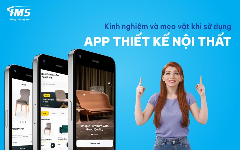 Kinh nghiệm và mẹo vặt khi sử dụng app thiết kế nội thất