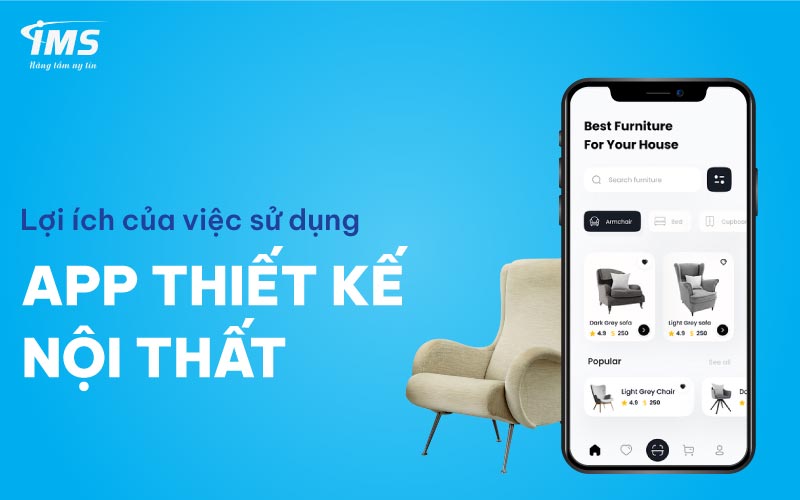 Lợi ích của việc sử dụng app thiết kế nội thất