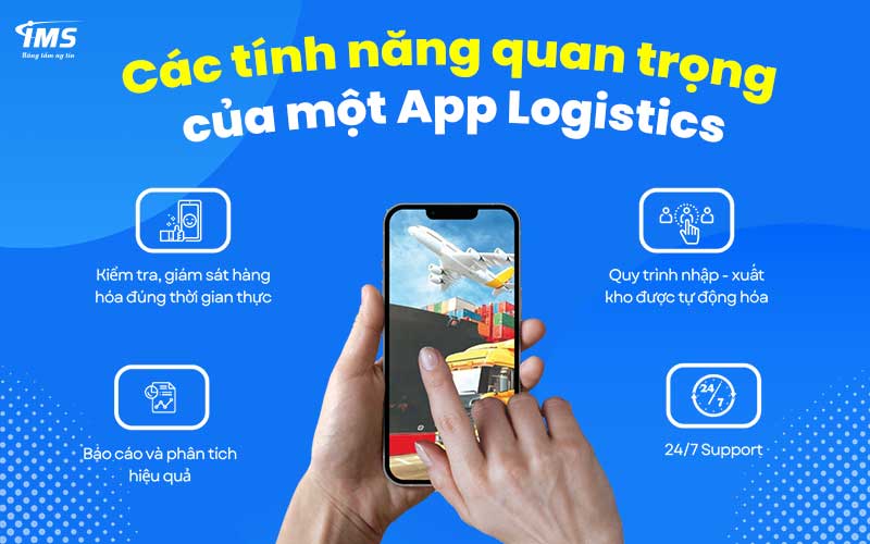 Các tính năng quan trọng của một App Logistics